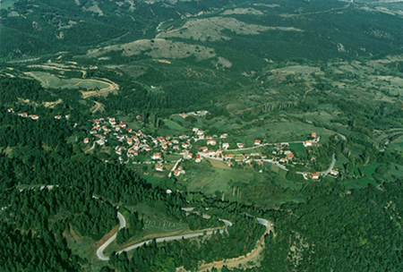 Αεροφωτογραφία του χωριού